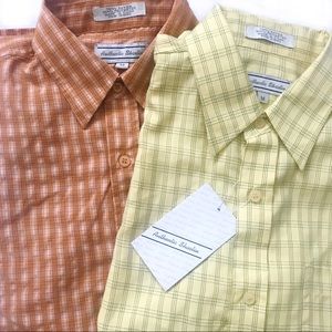 2️⃣ Authentic Shaolin Plaid Shirts